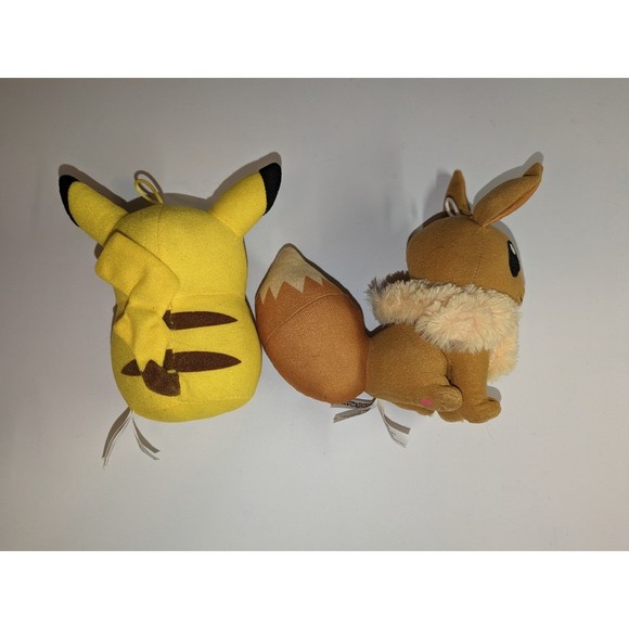 Pikachu and Eevee Plush Toy - Picture 2 of 4